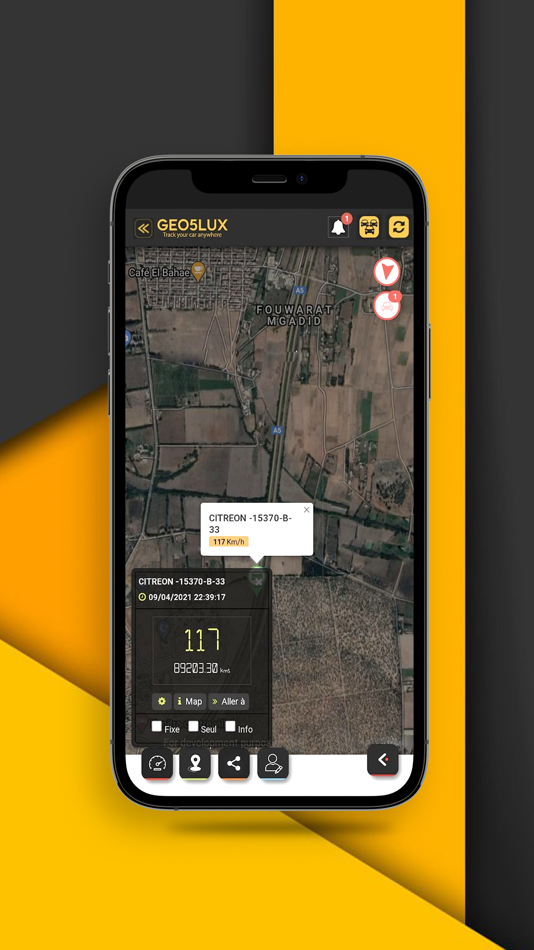 Geo5lux - GPS TRACKER (iOS) 由: Achour Youssef Geo5lux - GPS TRACKER (iOS) 由: Achour Youssef