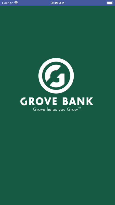 Grove Bank Business Screenshot