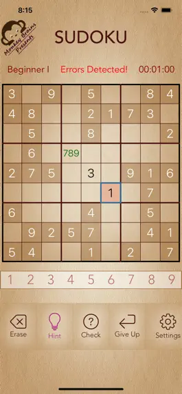 Game screenshot Sudoku by MonkeyBrains hack
