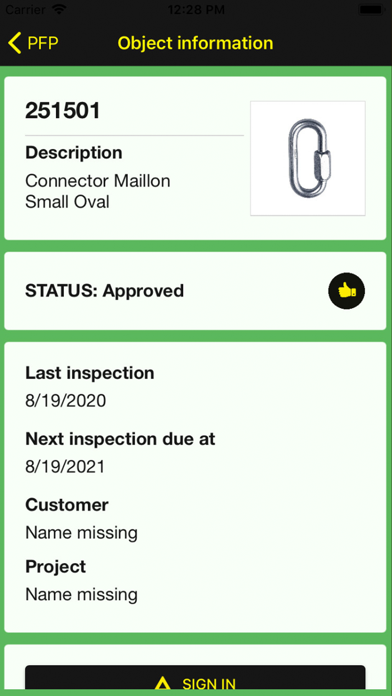 SafetyRespect Screenshot