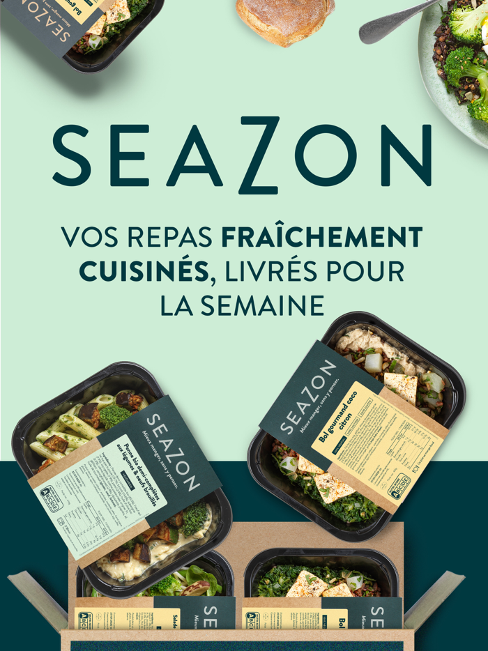 Seazon - Plats cuisinés livrés