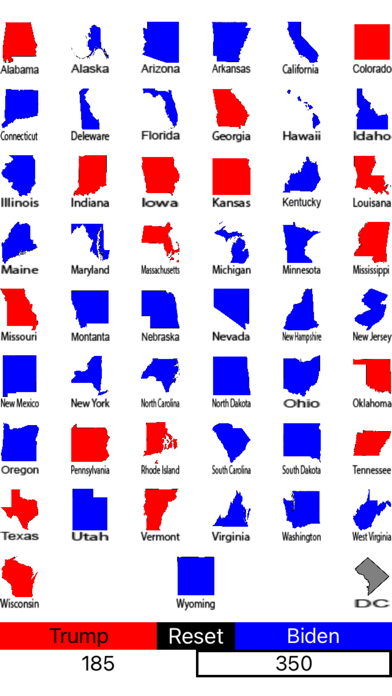 Electoral College Score Keeper Screenshot