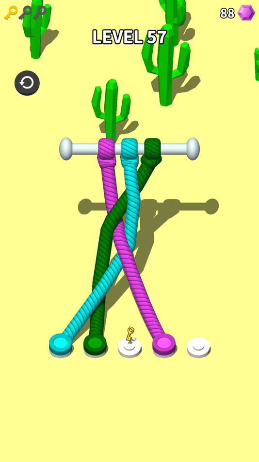 #7. Untangle 3D! (iOS) 由: Traxnet OU