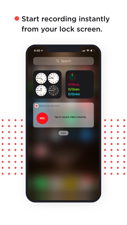 InstaCam: Record in One Tap