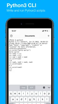 Terminal Emulator iphone bilder 1