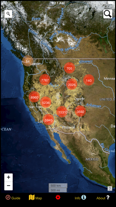 BLM Public Lands Map Guide USA Screenshot