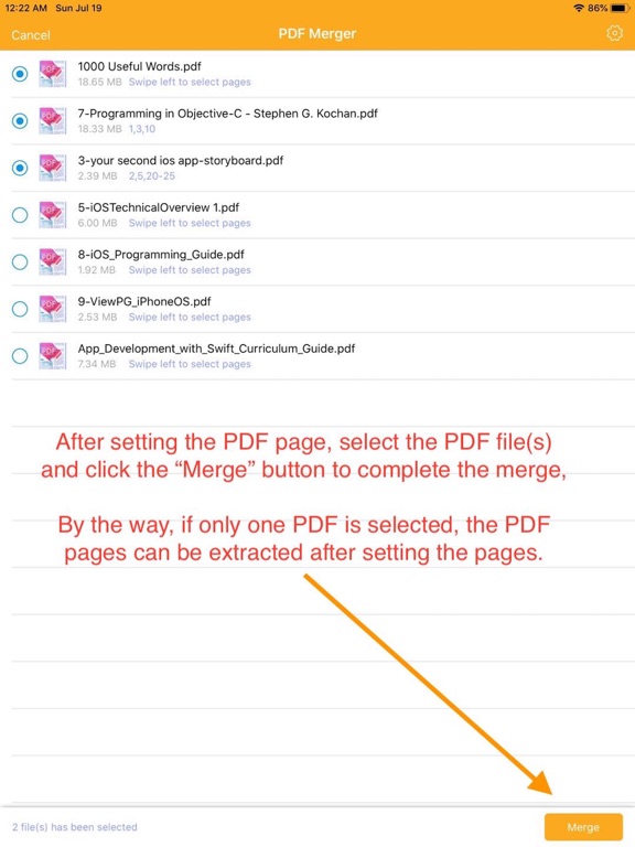 Screenshot #6 pour PDF Splitter + PDF Merge