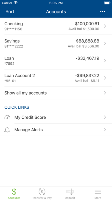 FiCare FCU Screenshot