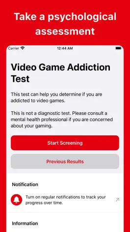 Game screenshot Video Game Addiction Test mod apk