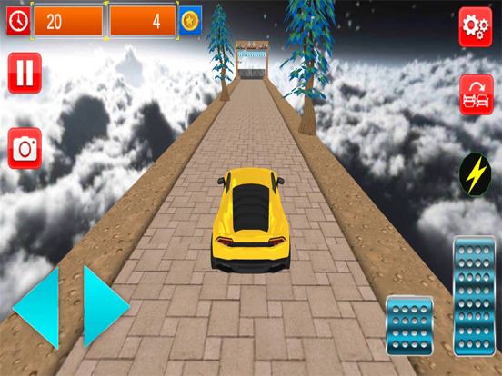 Car Stunt Driving Impossible