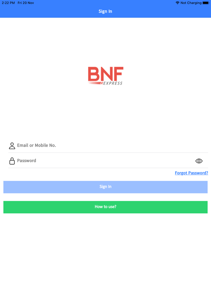 BNF Supplier