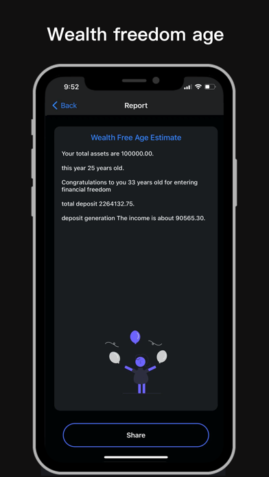 Wealth Calculator Pro Screenshot