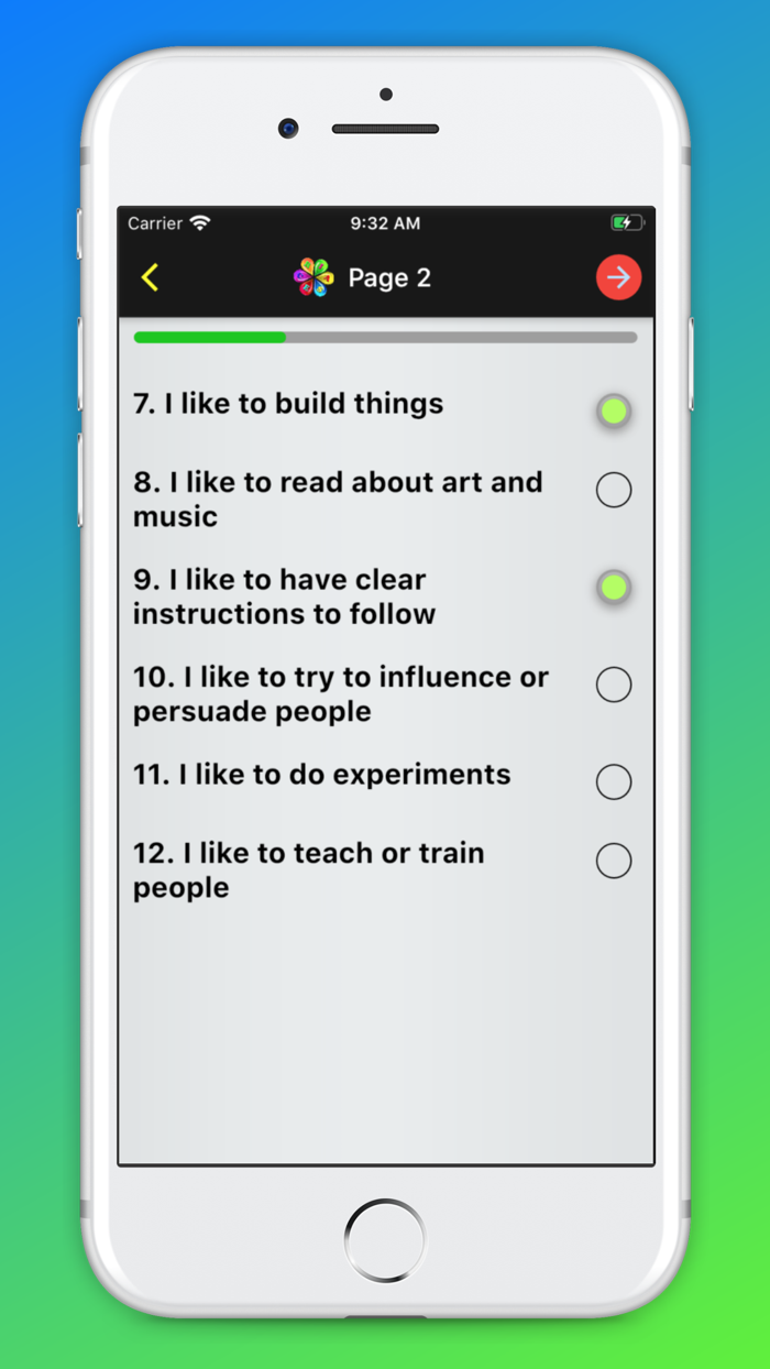 Holland Codes - RIASEC Test
