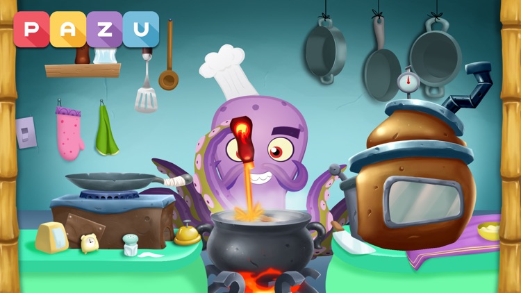 Cooking games for kids Monster screenshot-3