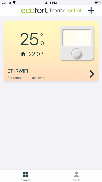ecofort ThermoControl Screenshot