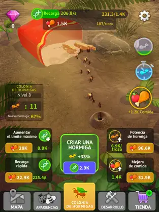 Screenshot 5 Little Ant Colony - Idle Game iphone