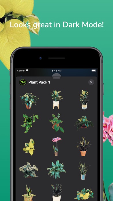 Houseplant Sticker Pack Screenshot