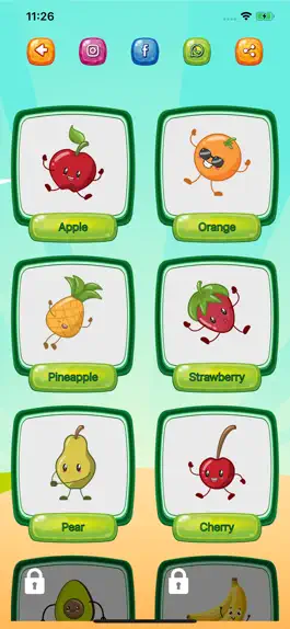 Game screenshot Fruits and Vegetables app hack