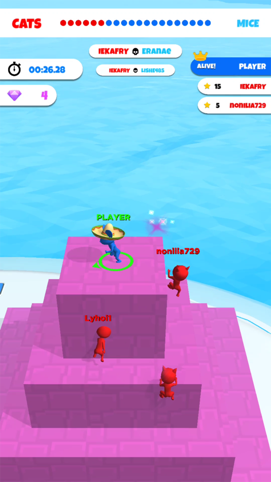 #4. Cat and Mouse .io (iOS) 来自: HOMA GAMES