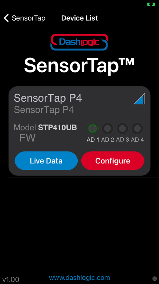 #2. SensorTap (iOS) 由: DashLogic, Inc.