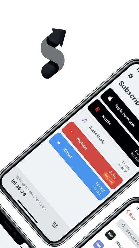 #1. Subscriptions Manager (iOS) Göre: Darius Buhai