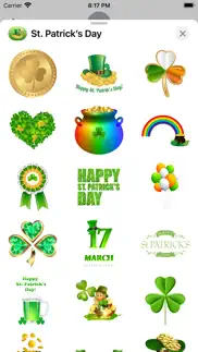 st. patrick’s day stickers iphone screenshot 3