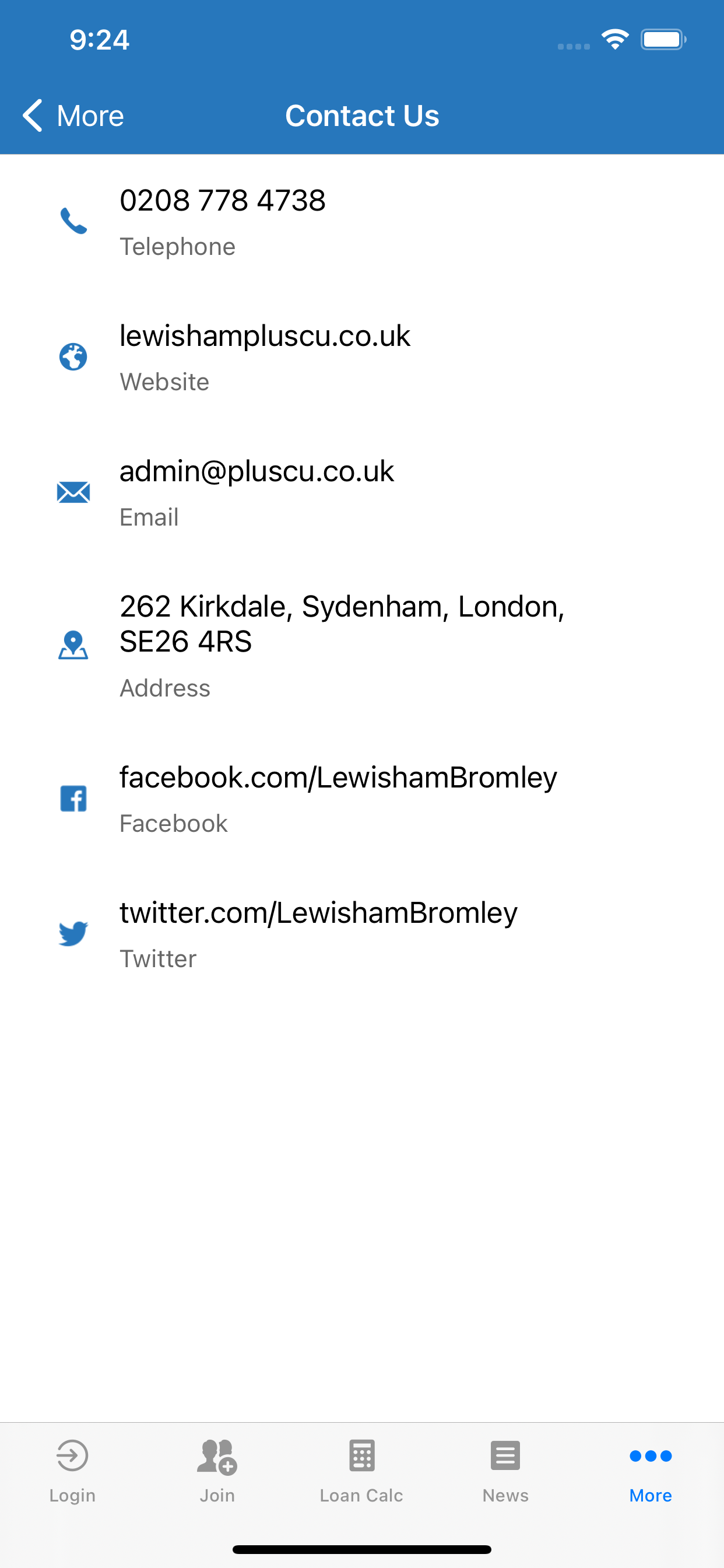 Lewisham + Bromley CU