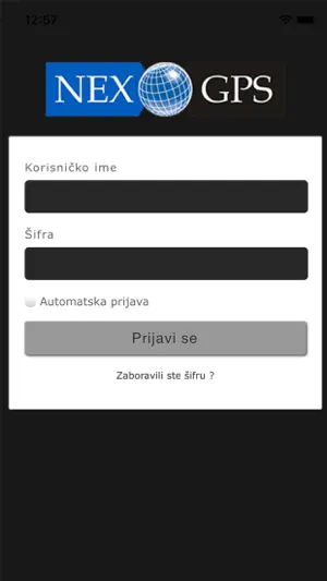 NEX GPS screenshot 2