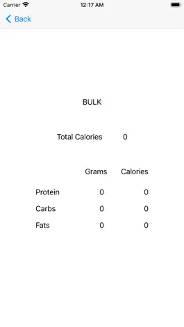 Game screenshot BMR and Macro Calculator apk