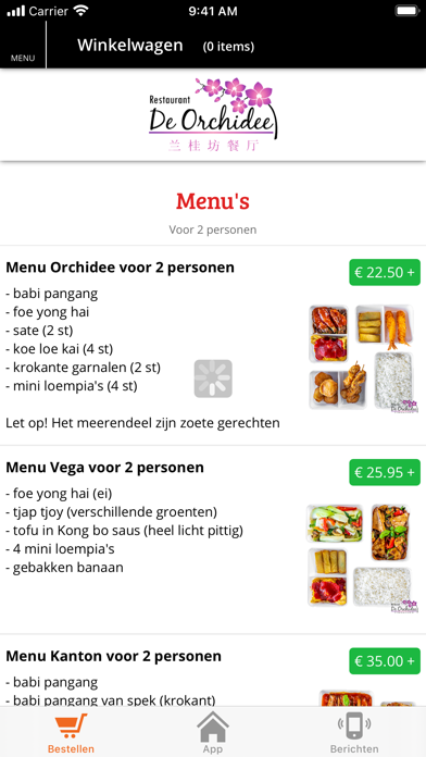 Restaurant De Orchidee Screenshot