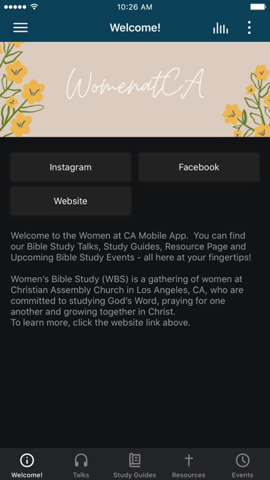 Christian Assembly Women Screenshot