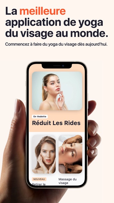 Screenshot #1 pour Visage Yoga Exercice Francais