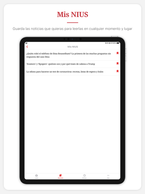 Screenshot #6 pour NIUS: Actualidad e información