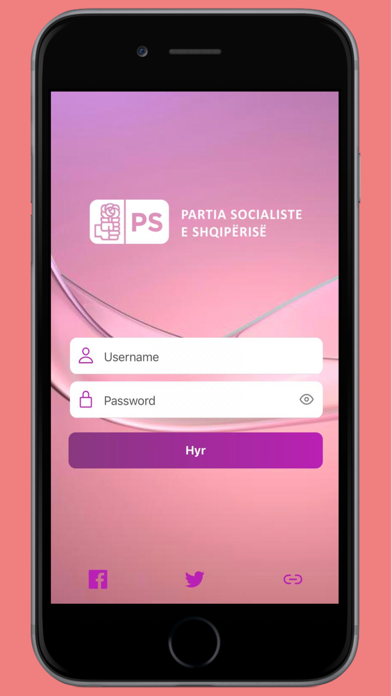 Partia Socialiste Shqiptare Screenshot