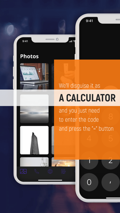 Secret Browser: Calculator Screenshot