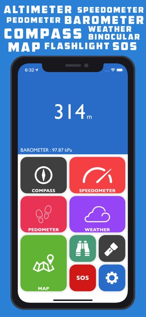 Altimeter GPS - Trek the App Store