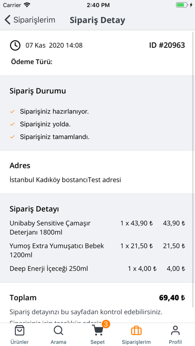 Güven Market Screenshot