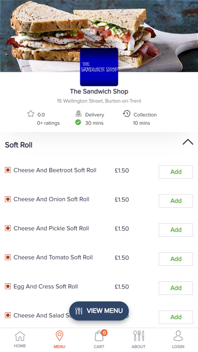 The Sandwich Shop Burton Screenshot