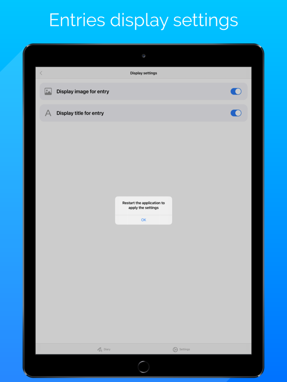 Mo Diary - Diary iPad screenshot 6 - Productivity app