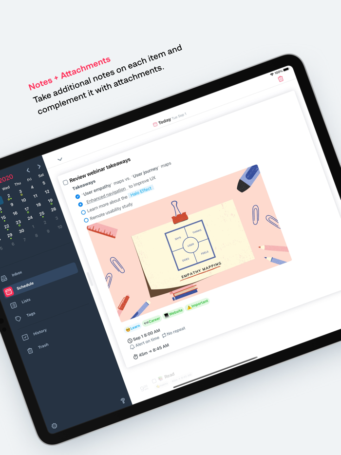 Sorted³ - Calendar Notes Tasks