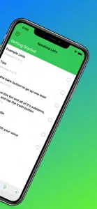 Speaking Lists - Speech input screenshot #3 for iPhone