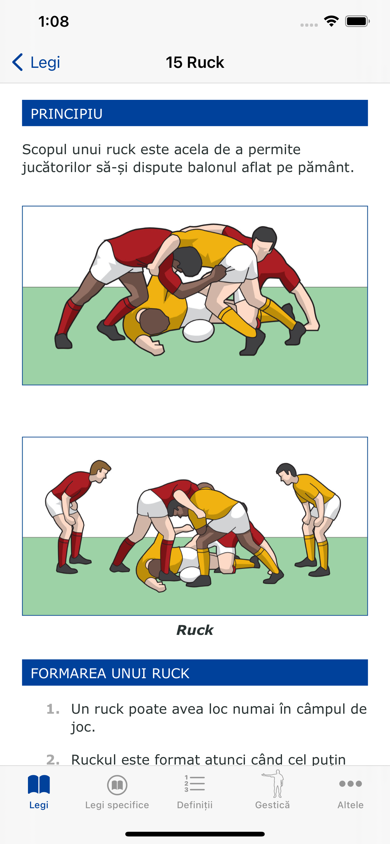 World Rugby: Legile Jocului