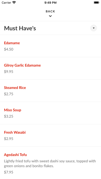Sushi Omakase Roseville Screenshot