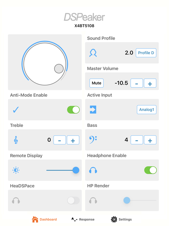 Screenshot #4 pour DSPeaker BT Remote