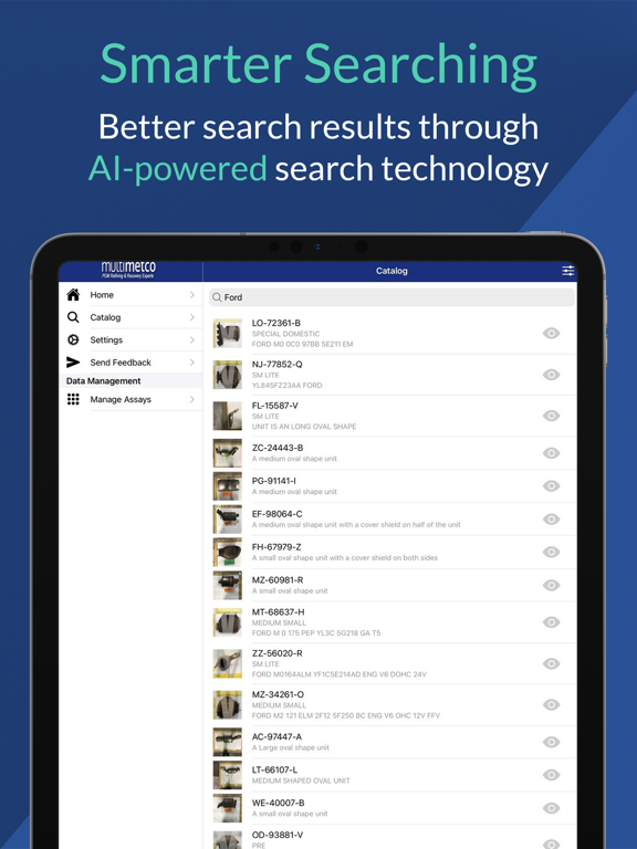 Screenshot #5 pour Multimetco Catalog