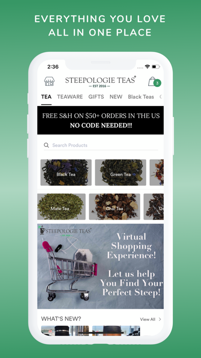 Steepologie Teas screenshot 2