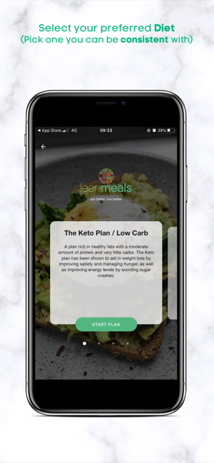 Lean Meals Meal-Plan App(圖1)-速報App