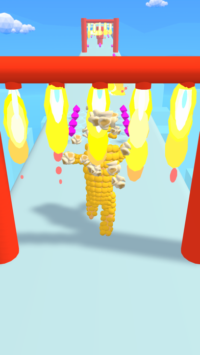 PopCorn Runner 3D Screenshot