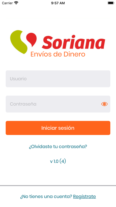 Soriana Envíos de Dinero Screenshot
