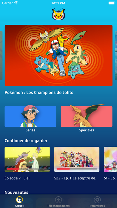 Screenshot #1 pour TV Pokémon